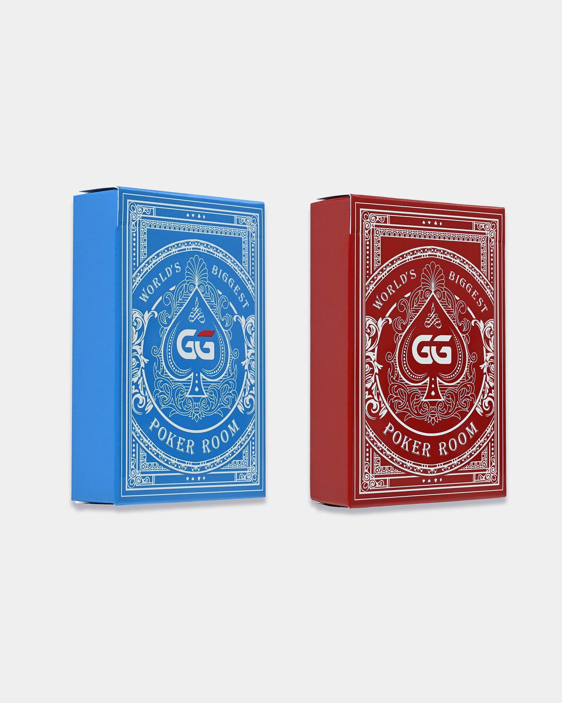 GGPOKERブルー&レッドカードデッキ
