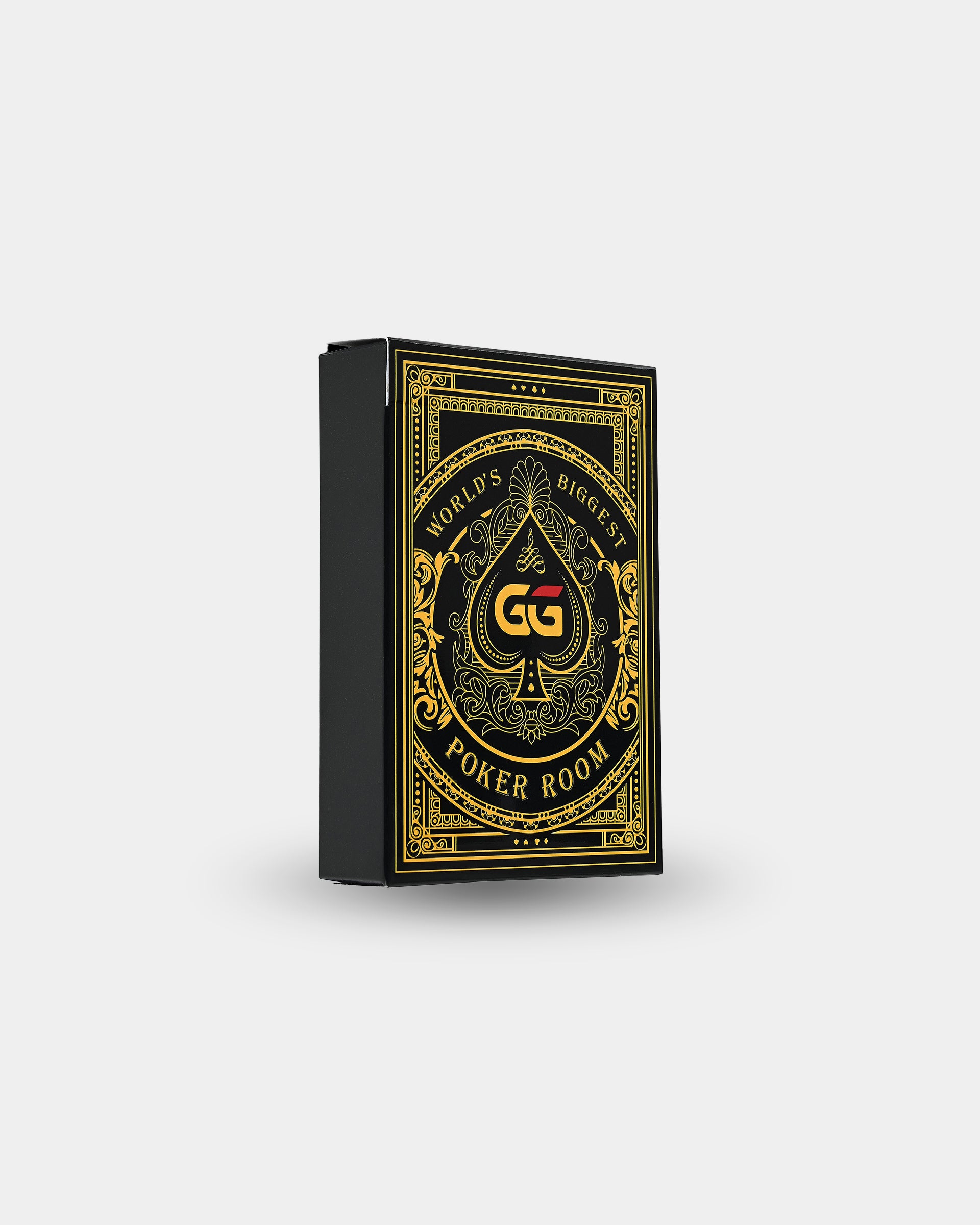 GGPOKERブラック＆ゴールドカードデッキ-ボックスセット