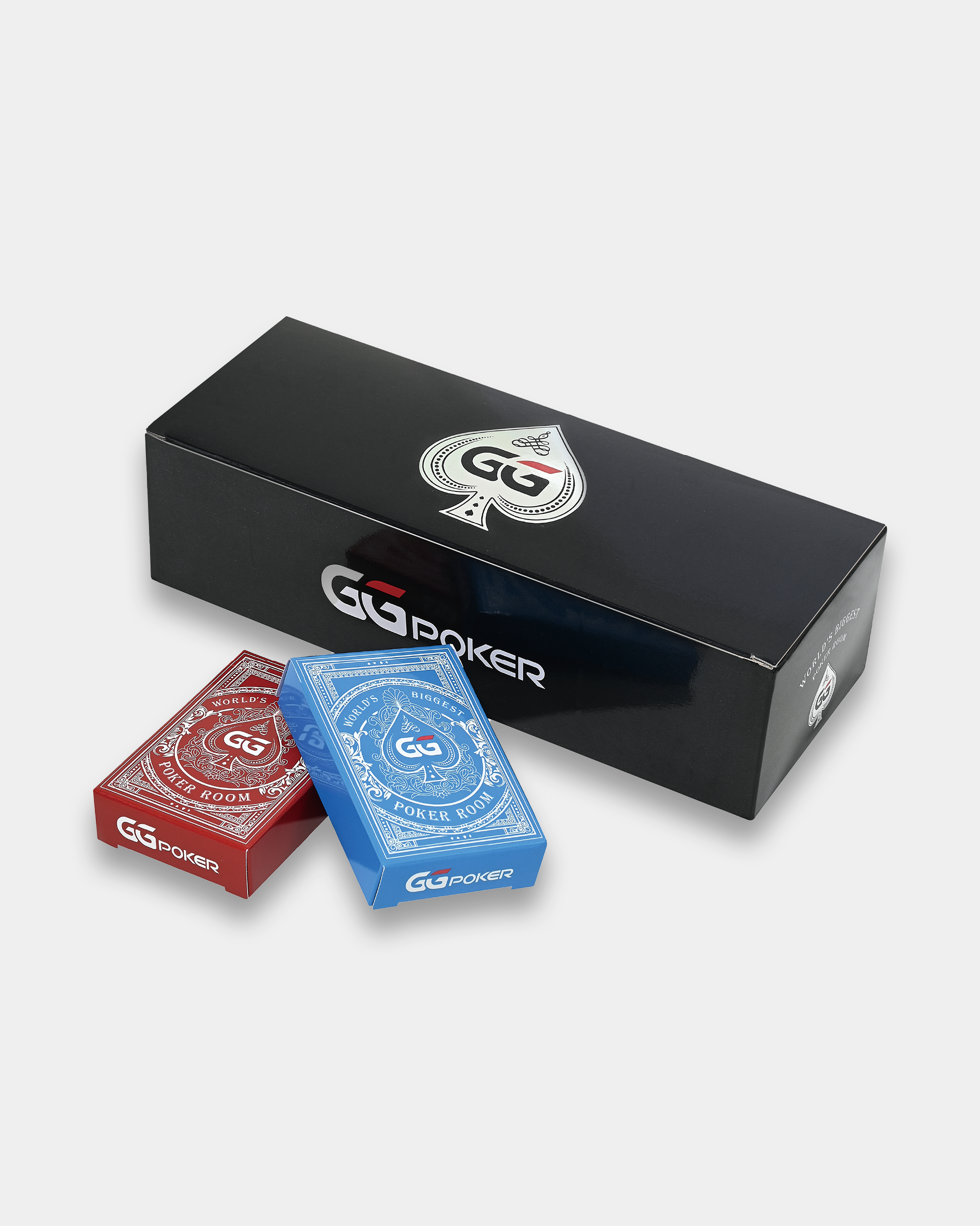 GGPOKER BLUE & RED CARD DECK - BOX SET