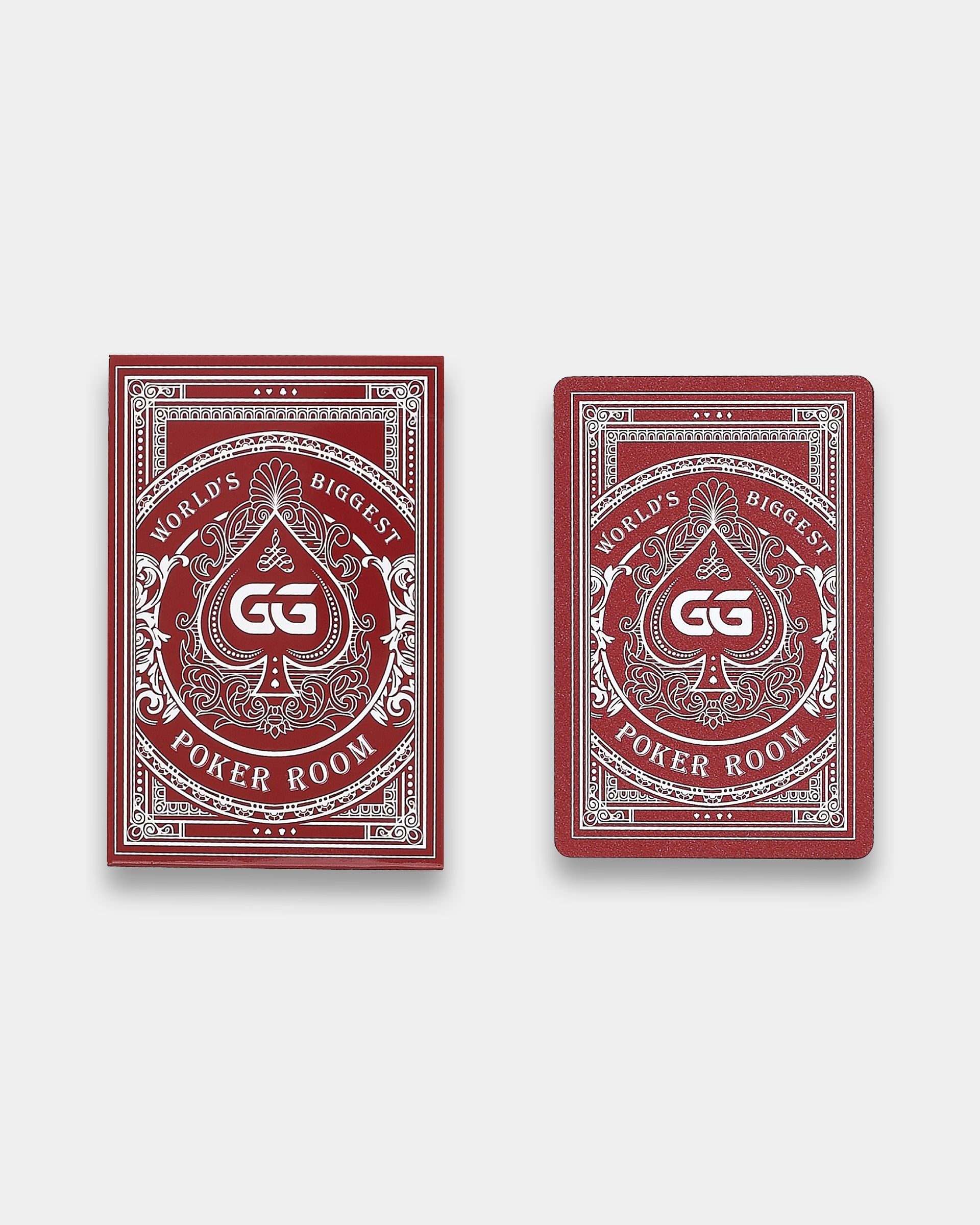 КОЛОДА СИНИХ И КРАСНЫХ КАРТ GGPOKER