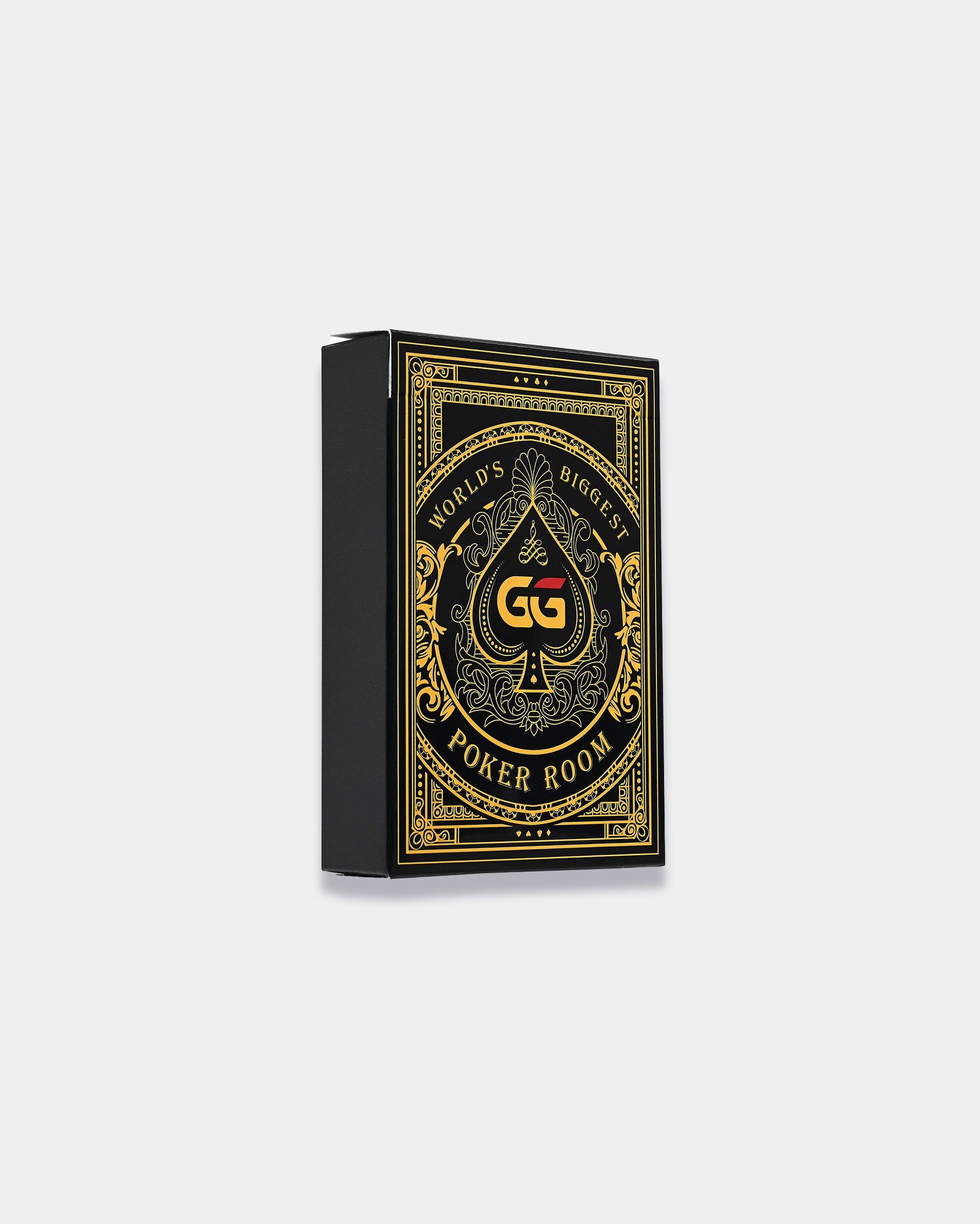 GGPOKER BLACK & GOLD CARD DECK - BOX SET