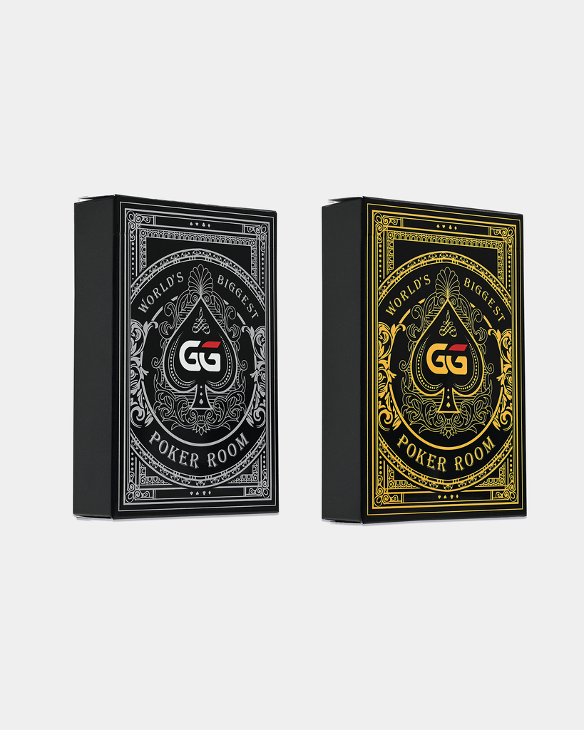 GGPOKERブラック＆ゴールドカードデッキ