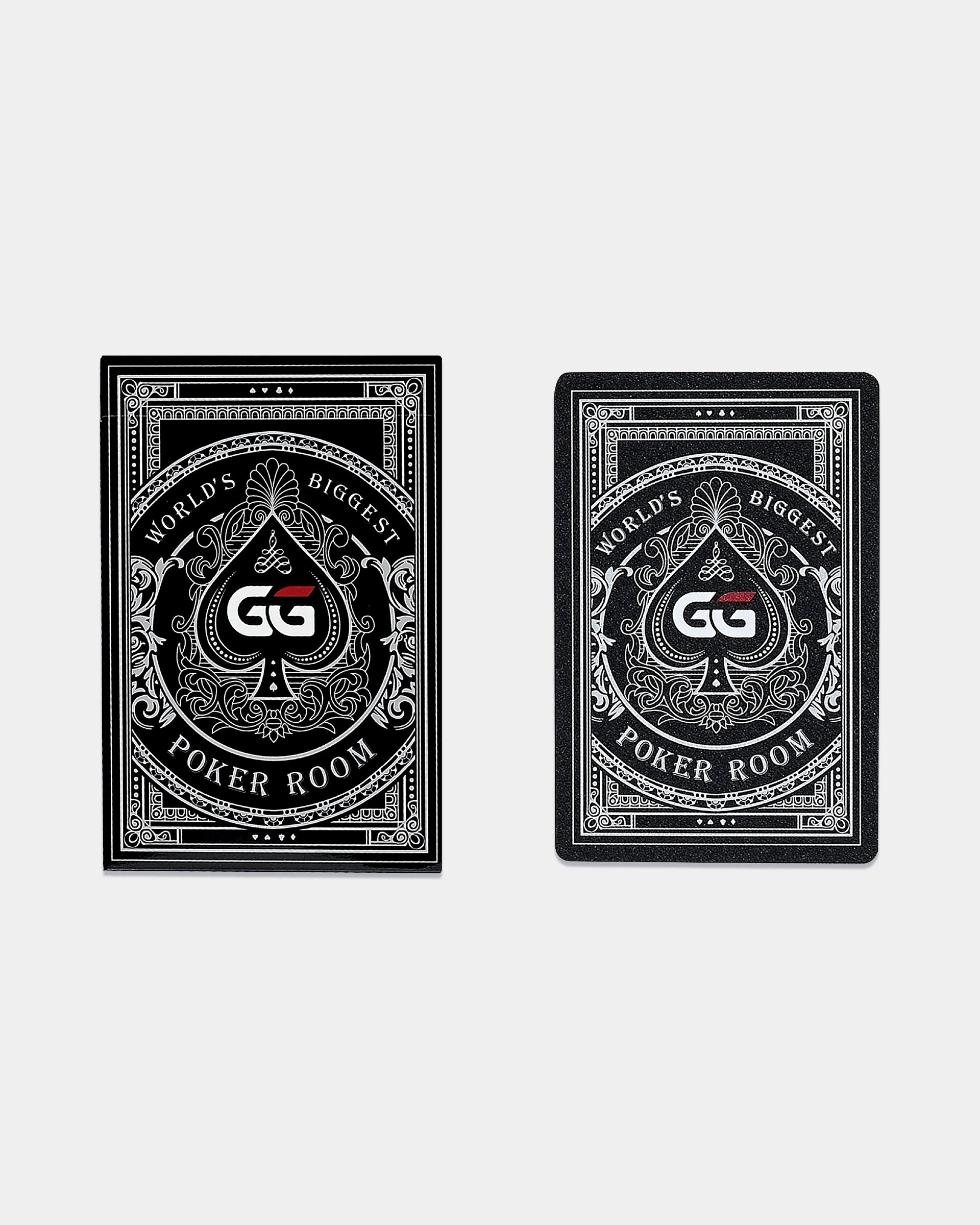 GGPOKER BLACK & GOLD CARD DECK - BOX SET