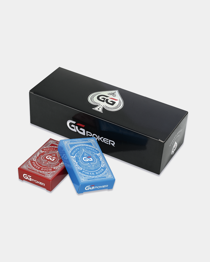 GGPOKER BLAU & ROT KARTENSPIEL - BOXSET