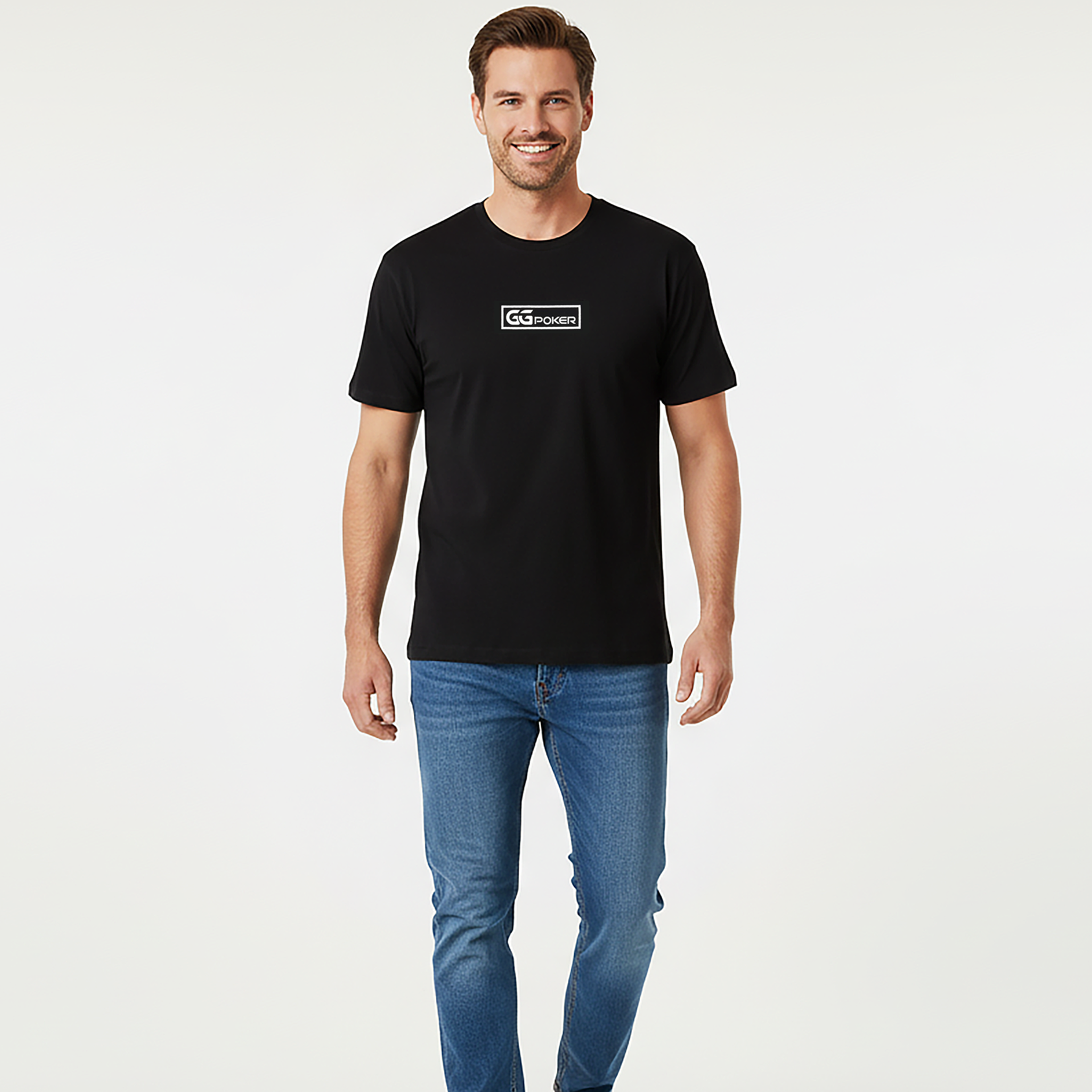 GGPOPOKER BOX LOGO TEE