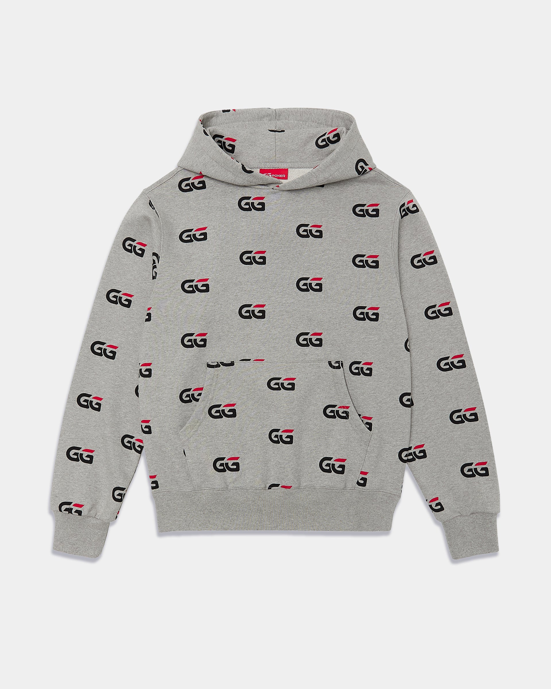 GGロゴ柄パーカー