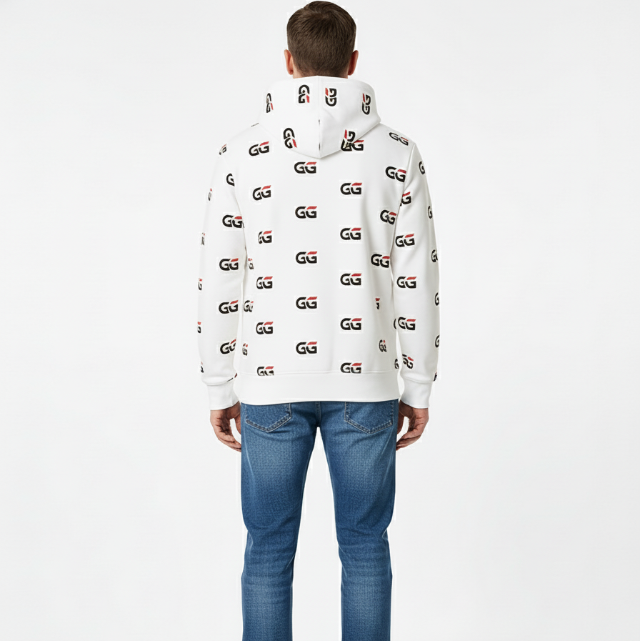 BLUZA Z KAPTUREM Z LOGO GG