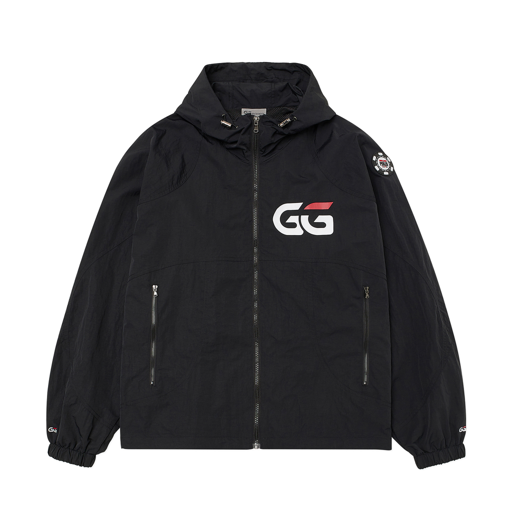 GG X WSOP REFLEKTIERENDES LOGO WINDBREAKER