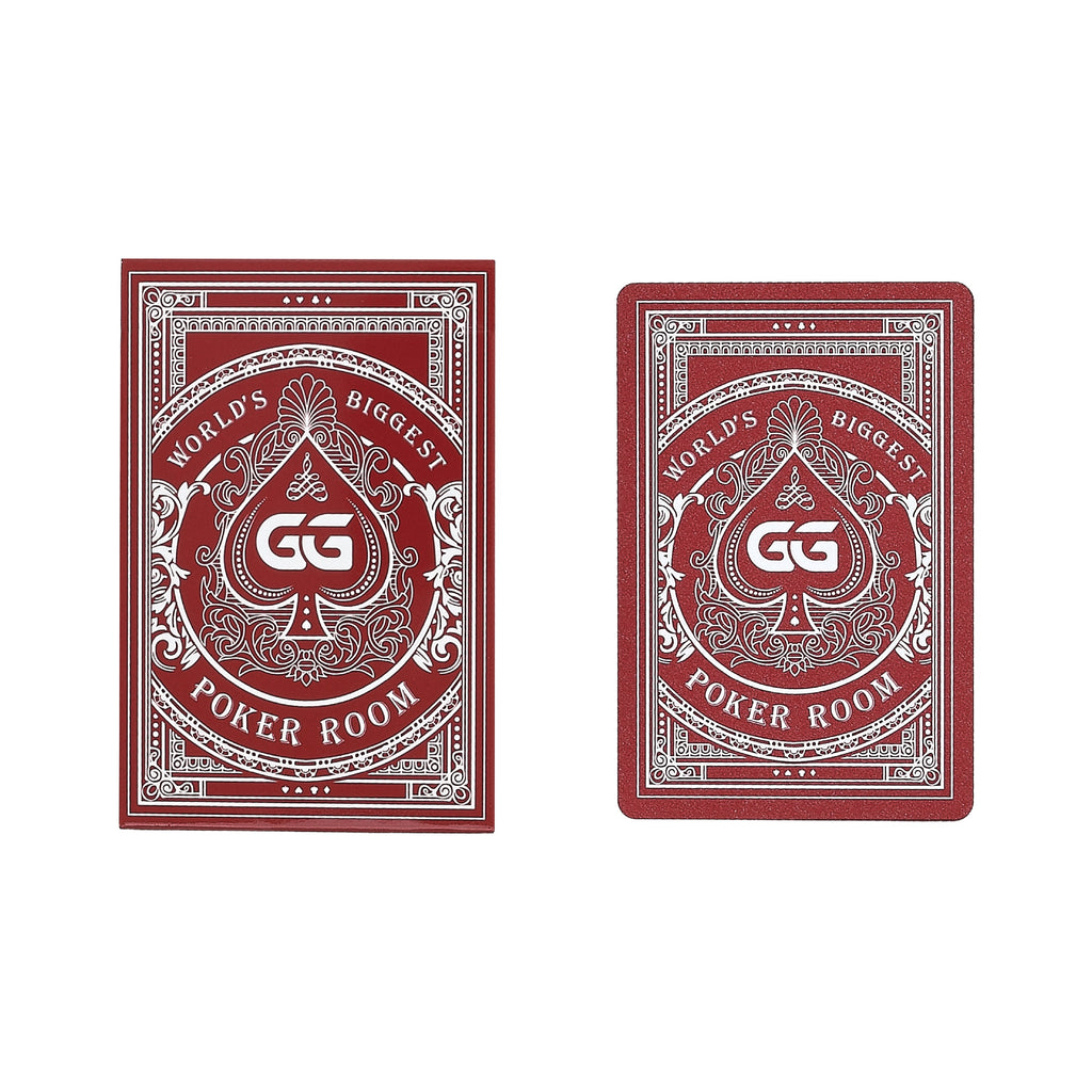 GGPOKER BLUE & RED CARD DECK - BOX SET | GGStore
