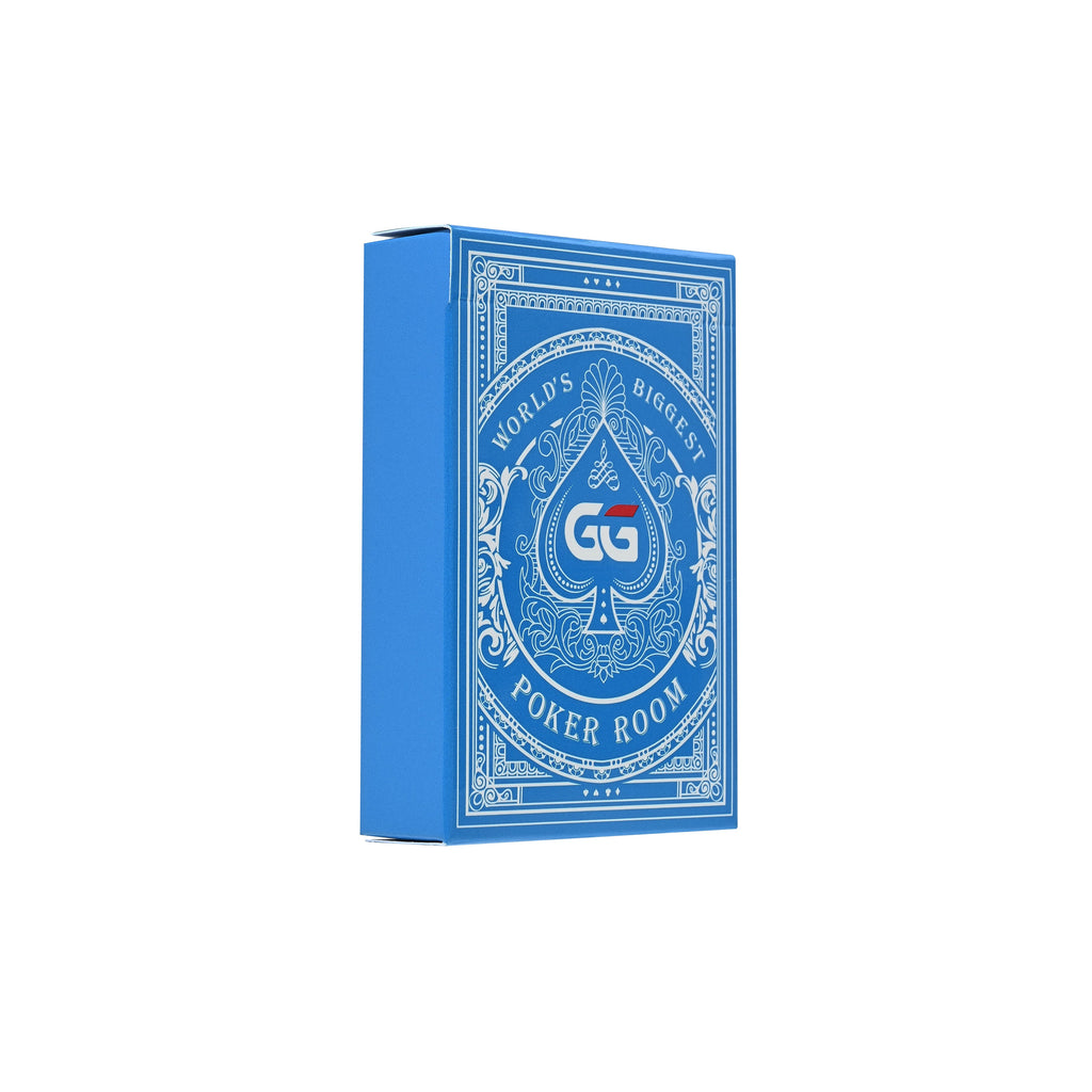 GGPOKER BLUE & RED CARD DECK - BOX SET | GGStore